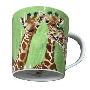 Paperproducts Design PPD Two Can Art‎ New Bone China Giraffe Mug